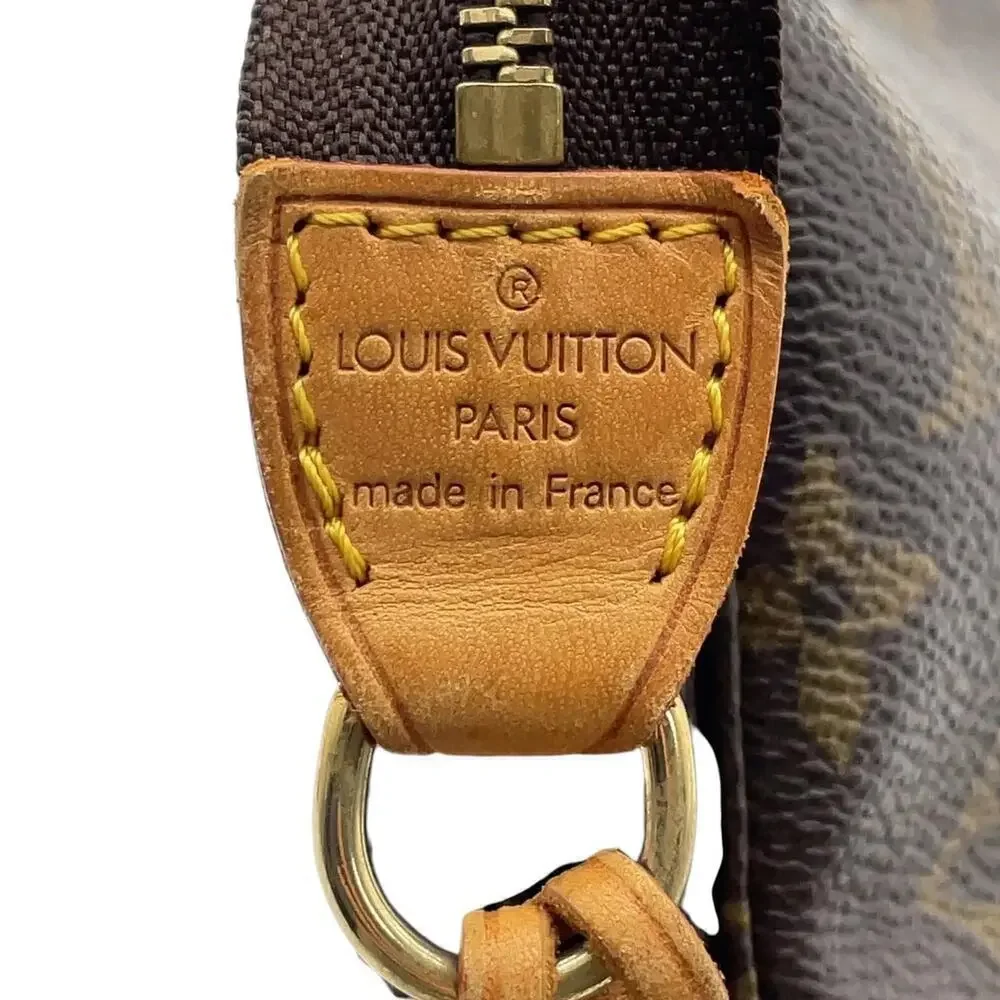 Louis Vuitton Vintage Monogram Pochette Accessories Pouch W/Box Dust Bag - Picture 9 of 15